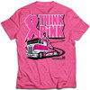 Big Rig Tee Think Pink Breast Cancer Awareness Short Sleeve T-Shirt - 2XL