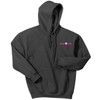 Diesel Life Pink Turbo Got Boost Logo Charcoal Hoodie - X-Large