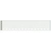 18-Inch American Road Runner Mitered Corner Bumper with 15 Round 2" Light Holes For International 9900I,  9900IX 18-Inch American Road Runner Mitered Corner Bumper with 15 Round 2" Light Holes For International 9900I,  9900IX