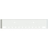 20-Inch American Road Runner Mitered Corner Bumper For International 9900I,  9900IX, With 2 Tow Holes, 2 Oval Light Holes & 10 Round 2” Light Holes