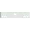 Peterbilt 357 378 379 16 Inch Texas Square Chrome Bumper W/ Rolled Corners & Slanted Oval Light Holes By Valley Chrome