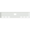 Peterbilt 357 378 379 18 Inch Texas Stainless Steel Bumper W/ Square Corners - Tow & 6 Oval Light Holes By Valley Chrome