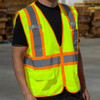 High Visibility Reflective Yellow Safety Vest - Small