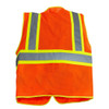 High Visibility Reflective Orange Safety Vest - X-Large