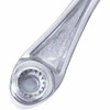 Chrome Window Crank For Splined Window Regulator Shaft - Purple Jewel