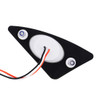 Driver Side 9 LED Competition Series Fender Light- Amber LED/ Clear Lens For Kenworth T660