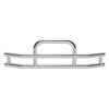Freightliner Cascadia 116 & 126 Stainless Steel HighwayShield I10 Grille Guard & Bracket Kit