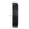 Black Passenger Side Lower Side Cab Fairing Extension For International LT