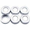 Chrome Toggle Switch Nut Cover For Kenworth (Pack Of 6)