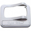 Chrome Fifth Wheel Switch Guard  For Peterbilt