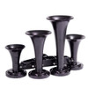4 Bell Black Aluminum Train Horn