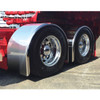 96 Inch Stainless Steel Super Long Single Fenders W/ Mounting Kit