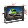 9 Inch Monitor W/ 1080P Wired Back Up Camera System