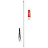 Black 3 Foot Fiberglass Whip Antenna