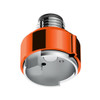 M30 X 3.5 Thread- On Gearshift Adapter W/ LED Mount- Cadmium Orange For Eaton- Fuller 9/10 Speed
