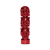 1/2 Inch- 13 Thread On 3 Skull Shift Knob- Candy Red