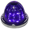 3.5 Inch Glass Surface Mount Watermelon Light - Purple LED By Valley Chrome