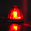2 Inch Glass Watermelon Red- Red W/ 3 Wire LED Light By Legendary