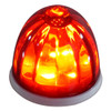 2 Inch Glass Watermelon Red- Red W/ 3 Wire LED Light By Legendary