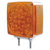Double Face Turn Signal Light - Amber LED / Amber Lens