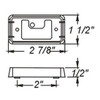 Chrome Base For Optronics MC91 Series Mini Sealed Lights