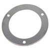 2.5 Inch Stainless Steel Flat Light Bezel W/ Out Visor- 3 Hole Mounting