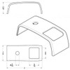Chrome Rocker Switch Trim  For Kenworth (Pack Of 3)