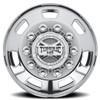 22.5 X 8.25 Inch Polished Aluminum Luxe Steer/ Inside Drive Wheel 22.5 X 8.25 Inch Polished Aluminum Luxe Steer/ Inside Drive Wheel