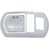 Chrome Rear View Mirror Switch Cover Driver Side For Kenworth -