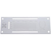 Stainless Steel AC/Heater Plate  For Kenworth