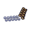 Gold Snap-On Screw Covers- 10 Pack