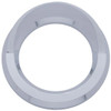 Chrome Plated Plastic 4 Inch Security Ring & Snap-On Bezel W/ Visor Kit