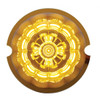 17 LED Watermelon Reflector Cab Light - Amber LED/ Amber Lens