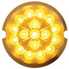 17 Diode Reflective Amber/Amber Dual Function Cab Light Replacement Lens