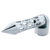 Custom Chrome Daytona Spike Gearshift Knob For 13, 15, 18 & Super 10 Speed Eaton Fuller Transmission