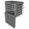 24 Inch Black Poly Underbody Tool Box By Minimizer