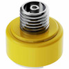 Electric Yellow Shift Knob Mounting Adapter W/ Inner Mounting Base For Eaton Fuller Style 9/10 Speed