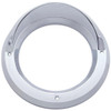 Chrome 4 Inch Bezel W/ Visor