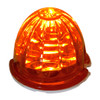3.5 Inch Large Watermelon Style Dual Function Light With Amber LED & Dark Amber Lens By Legendary