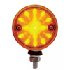 3 Inch Dual Function Double Face LED Light - Amber & Red LED/ Amber & Red Lens