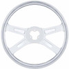 18 Inch Stainless Steel 4 Spoke Steering Wheel