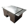 18 X 13 X 23 Inch Aluminum In- Frame Battery Box W/ Latch
