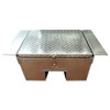 18 X 13 X 23 Inch Aluminum In- Frame Battery Box W/ Latch