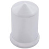 1.5 Inch X 3 Inch Chrome Plastic Long Top Hat Nut Cover, Push On