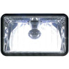 4 X 6 Inch 1 Diode LED Rectangular Headlight - High Beam