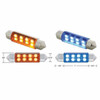 211-2 LED Light Bulb W/ 8 Micro LEDs - White 2 Pack