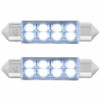 211-2 LED Light Bulb W/ 8 Micro LEDs - White 2 Pack