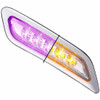 Dual Revolution Amber Turn And Marker To Purple Auxiliary Door Led Light - Passenger Side