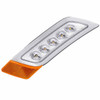 Dual Revolution Amber Turn And Marker To Blue Auxiliary Fender Led Light - Driver Side