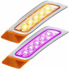 Dual Revolution Amber Turn And Marker To Purple Auxiliary Fender Led Light - Driver Side